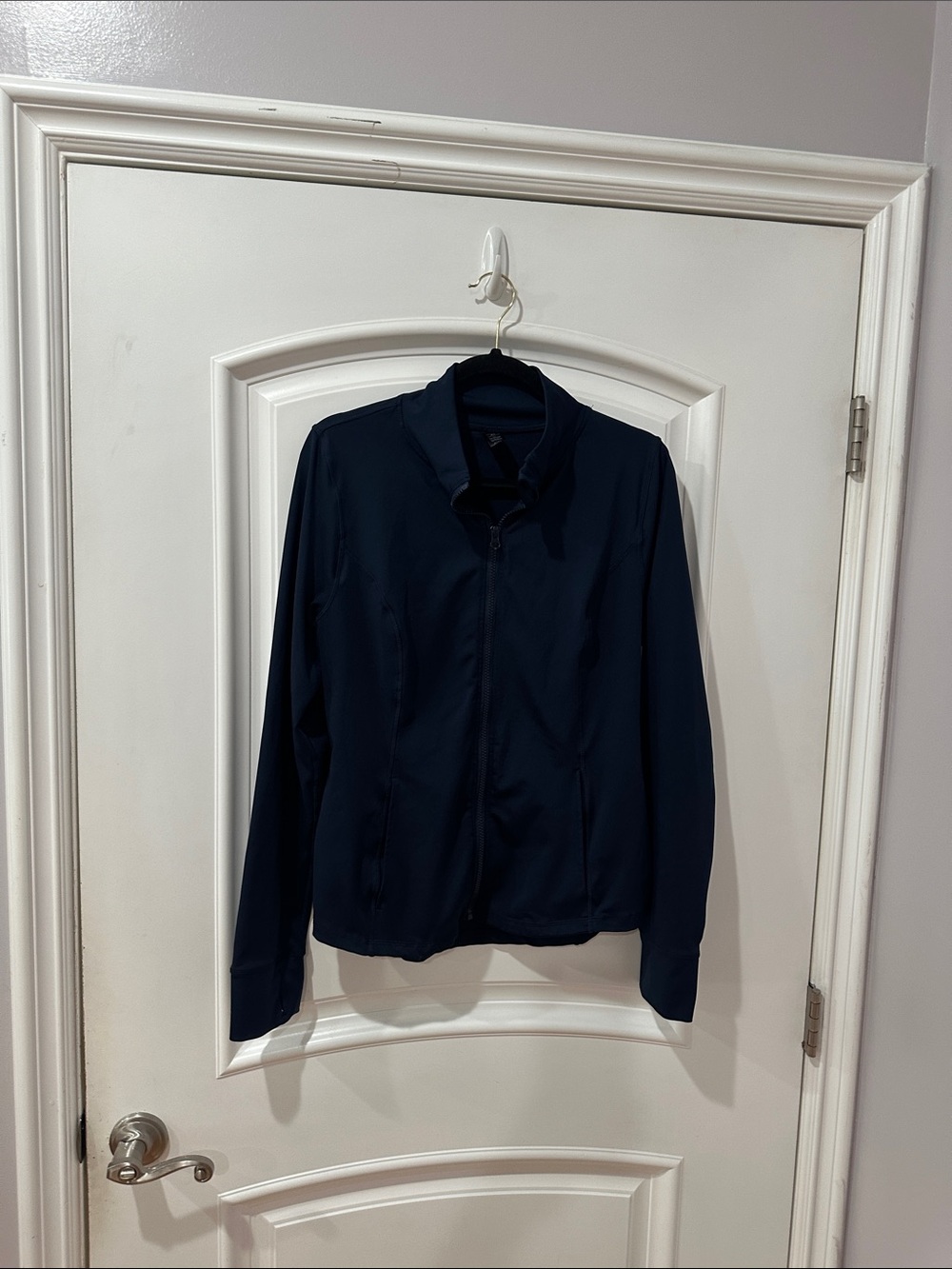 Velocity Navy Utility Zip Jacket